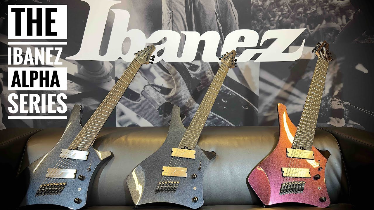 The Ibanez Alpha series A527 & A528 models for 2026