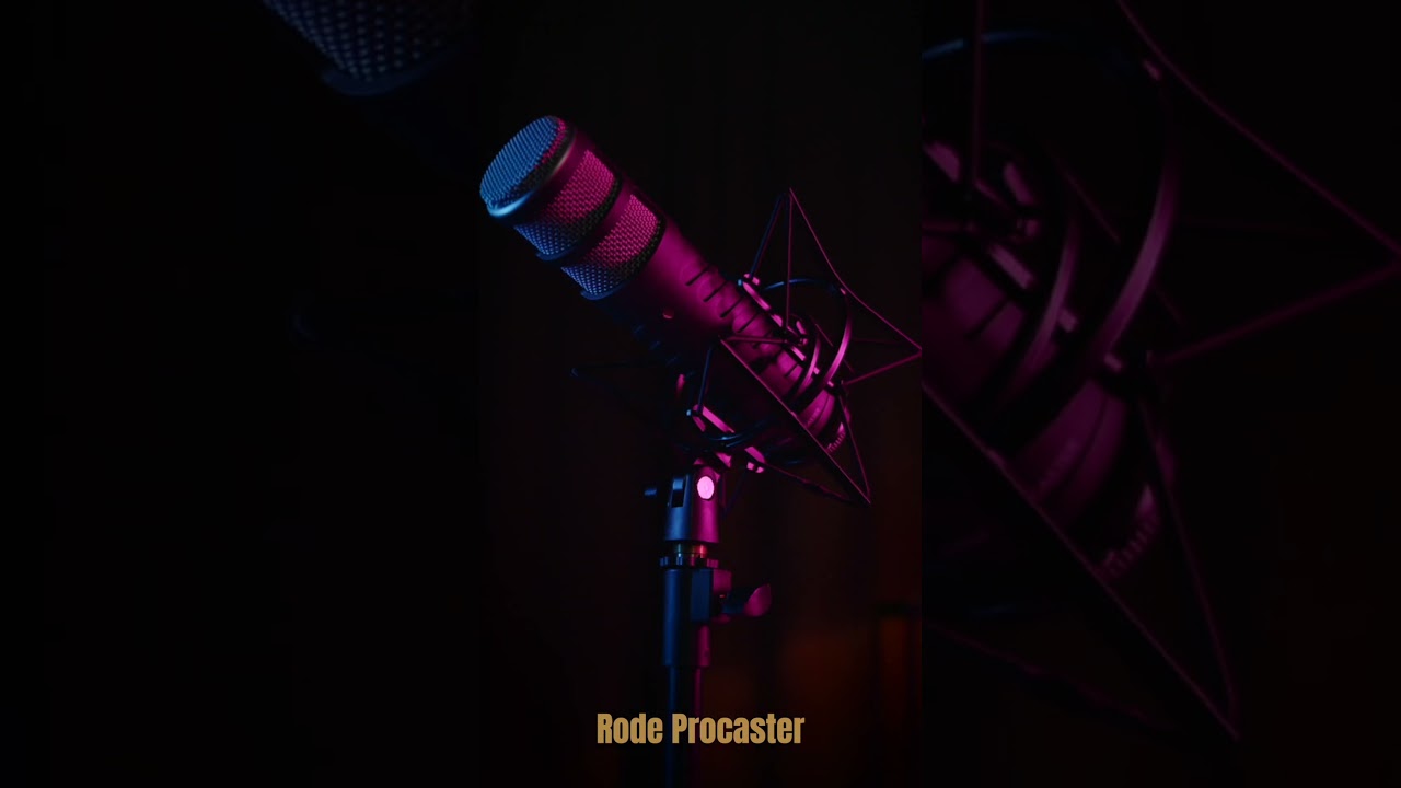 Четыре подкастерских микрофона Rode Podcaster в нашей студии #тюмень #контент