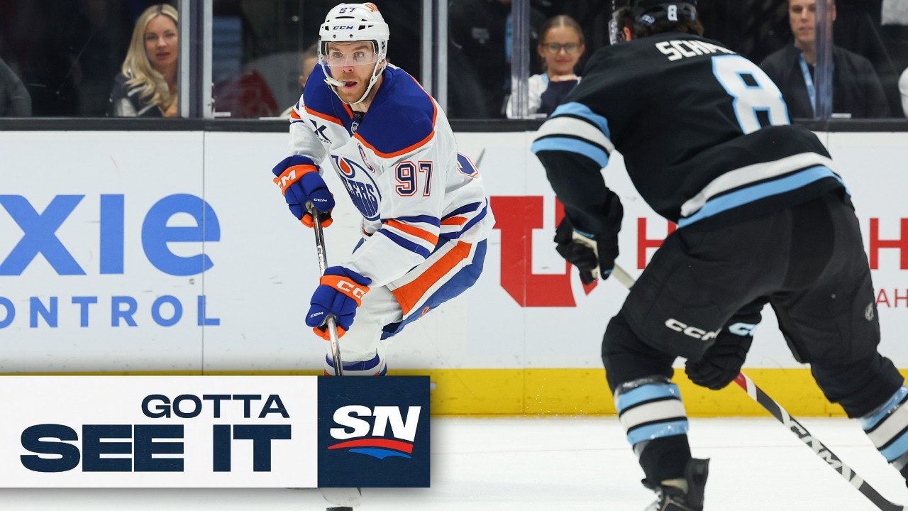 Gotta See It: McDavid Fires Home Bouncing Puck For 400th Career Goal