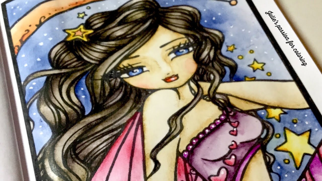 Using Clear Gesso in coloring books - works perfect with Derwent inktense pencils 👍🏼👍🏼