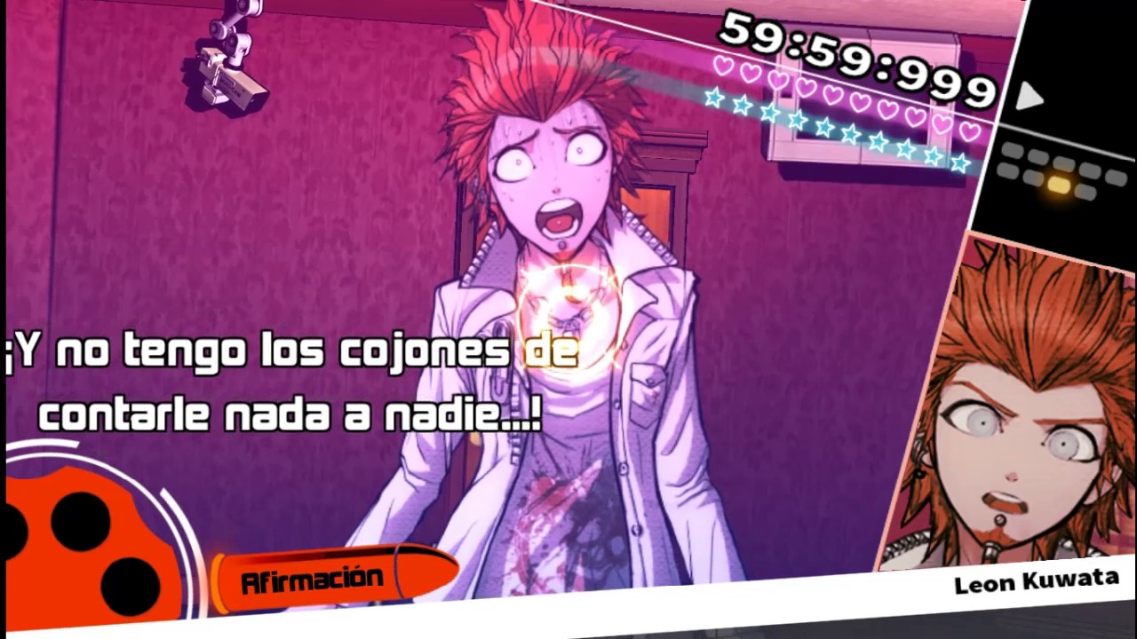 DANGANRONPA ! TRIGGER HAPPY  ¡ LEON KUWATA EN ESPAÑOL
