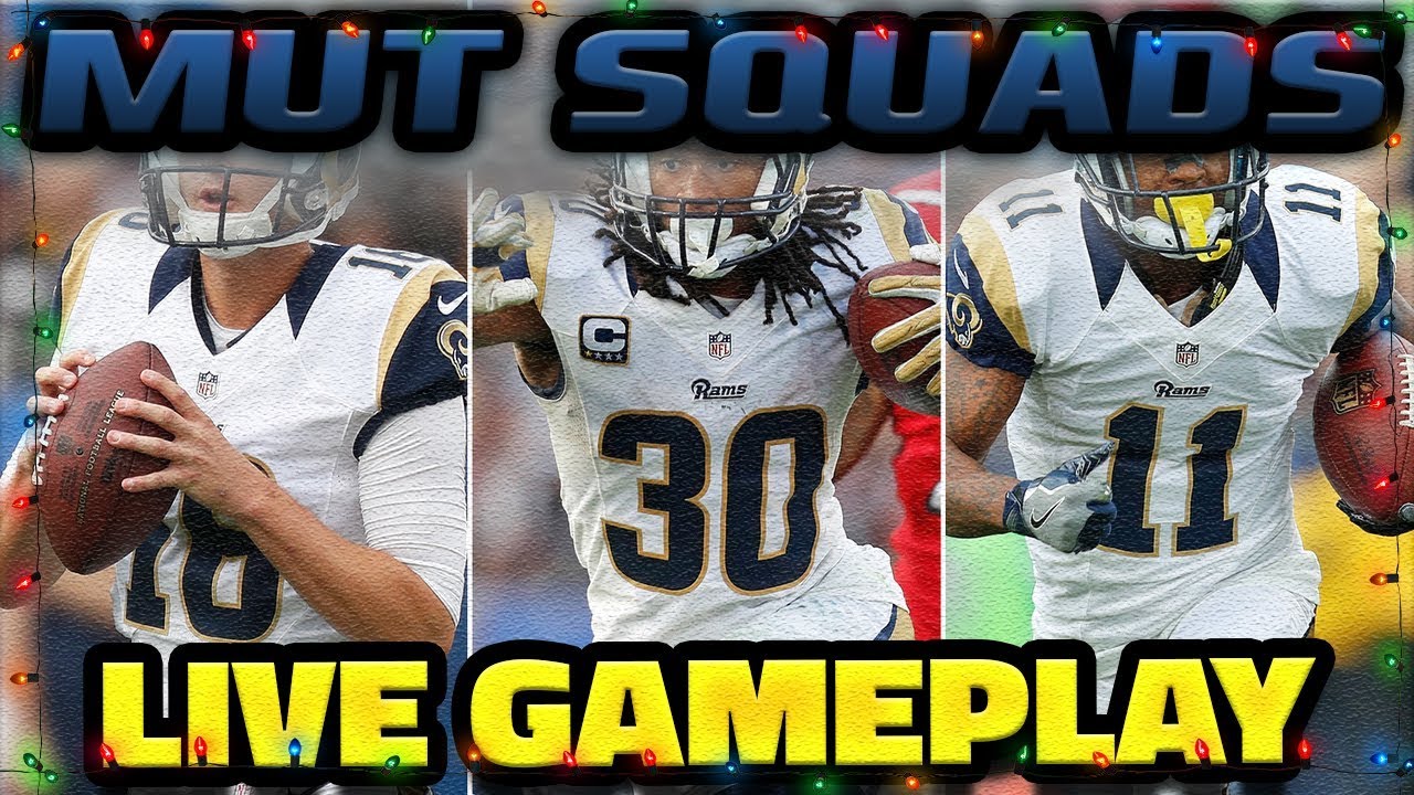 MUT SQUADS LIVE EPISODE 1 | MADDEN 18 ULTIMATE TEAM