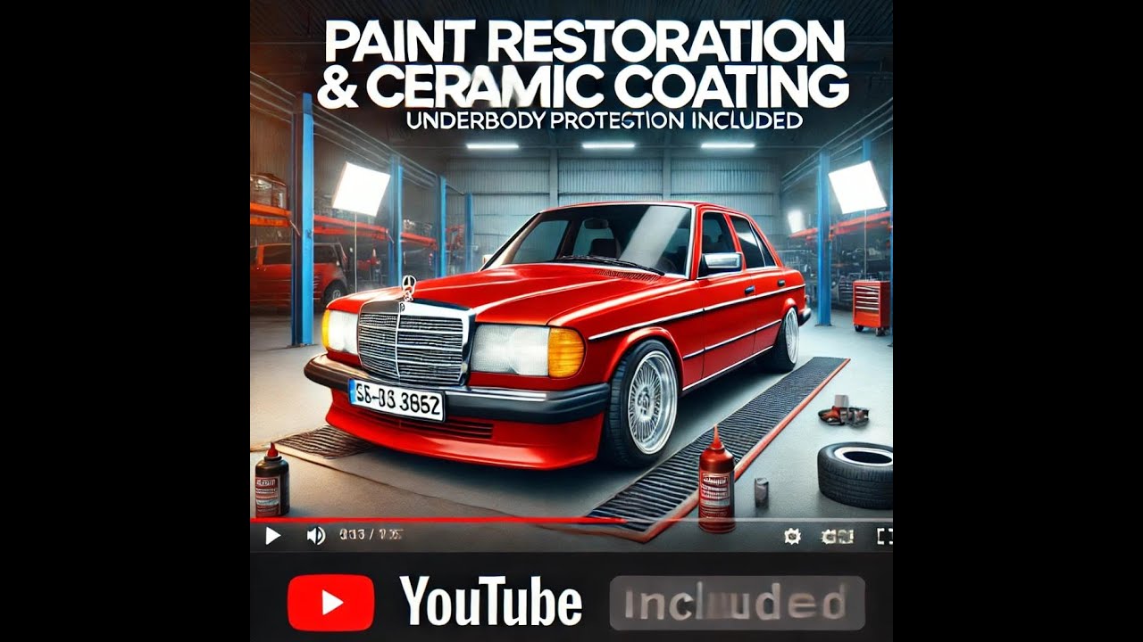 Full Paint Restoration & Underbody Treatment on a Mercedes C230 | Crystal Clear Polishing