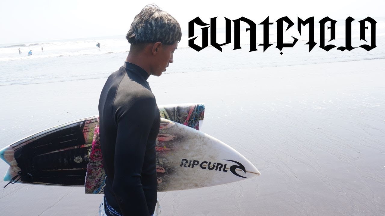 Surfing in Guatemala ( Best surfers in the country , Pumping waves )