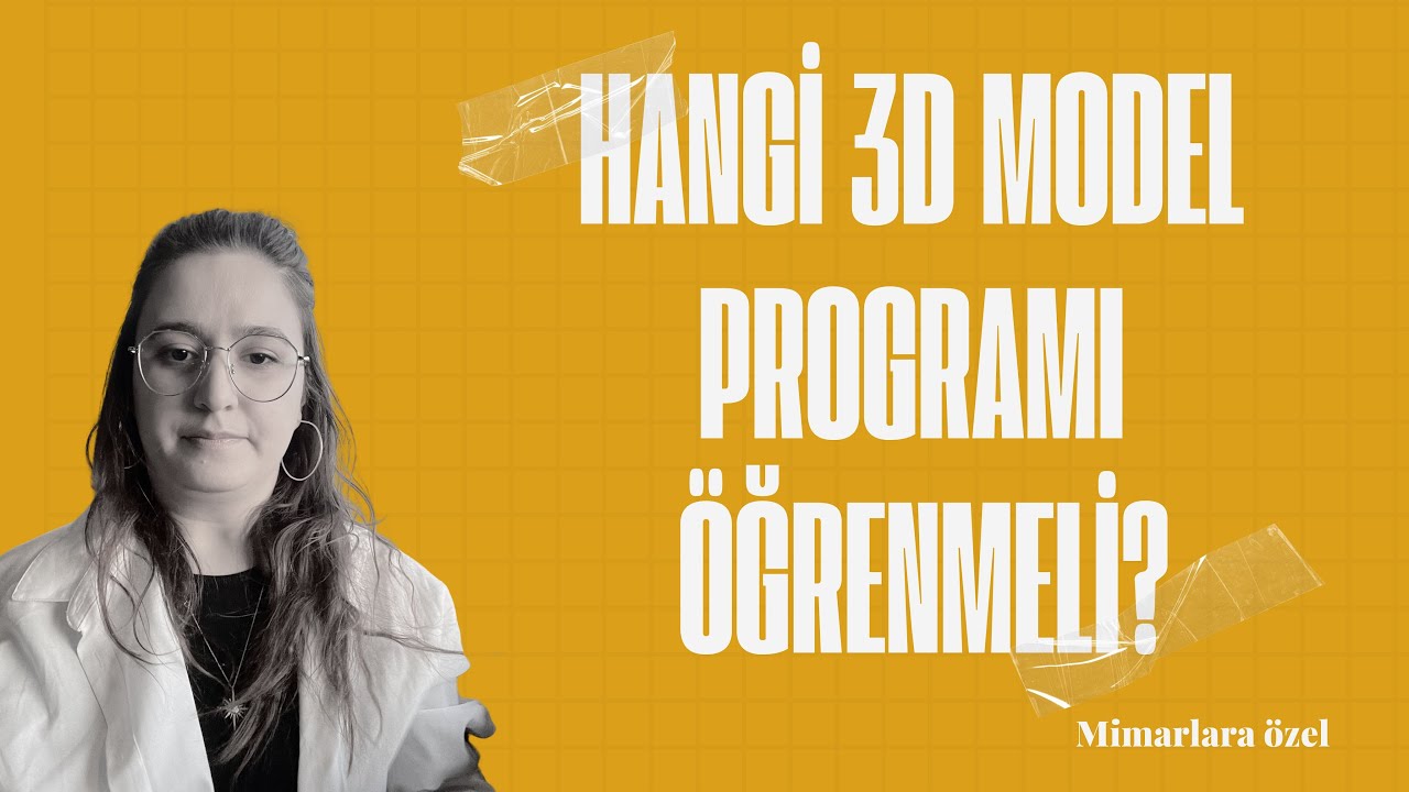 Mimarlar için en iyi 3D program hangisi? Karşılaştırmalı: Revit, Sketchup, Rhino, Archicad, Blender