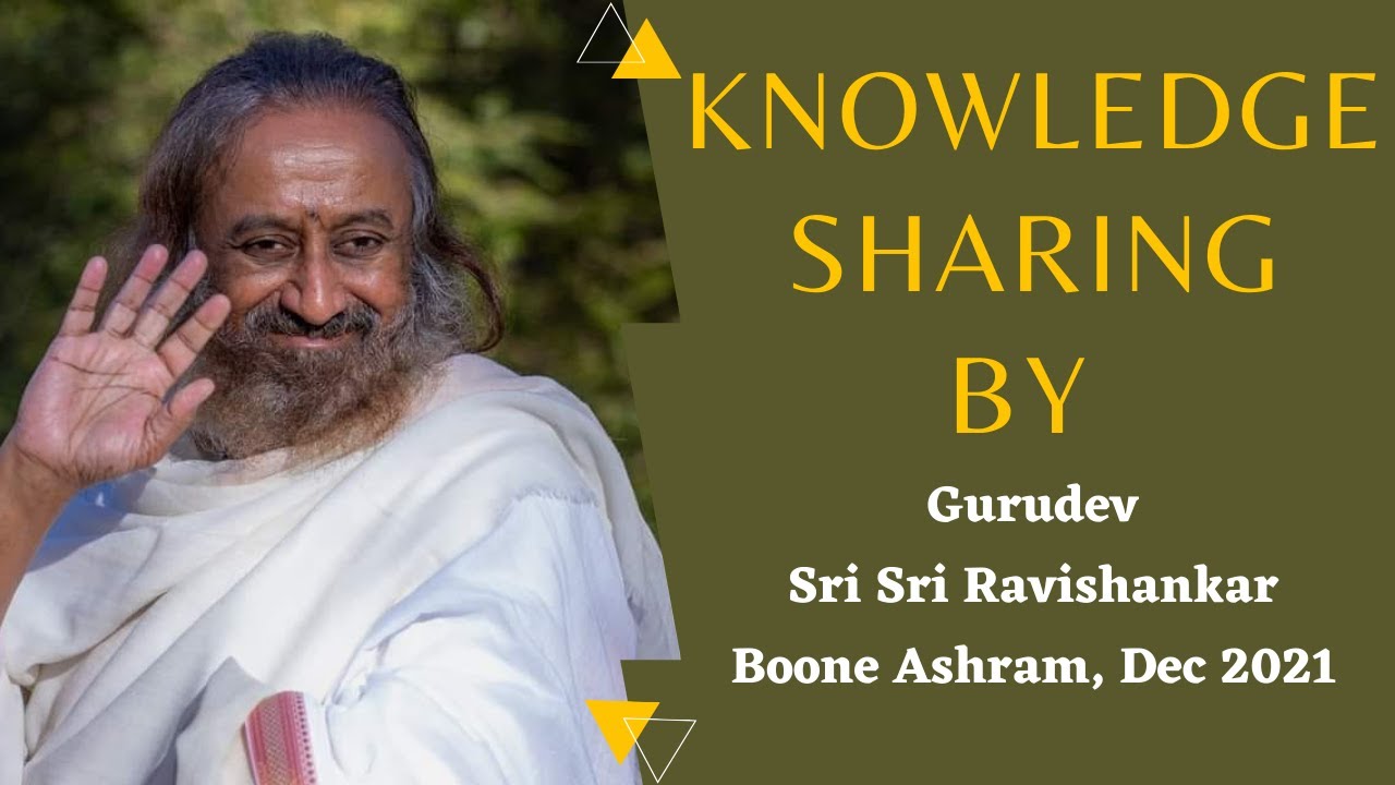 Wisdom Time : Gurudev in Satsang |Boone Ashram| US Tour