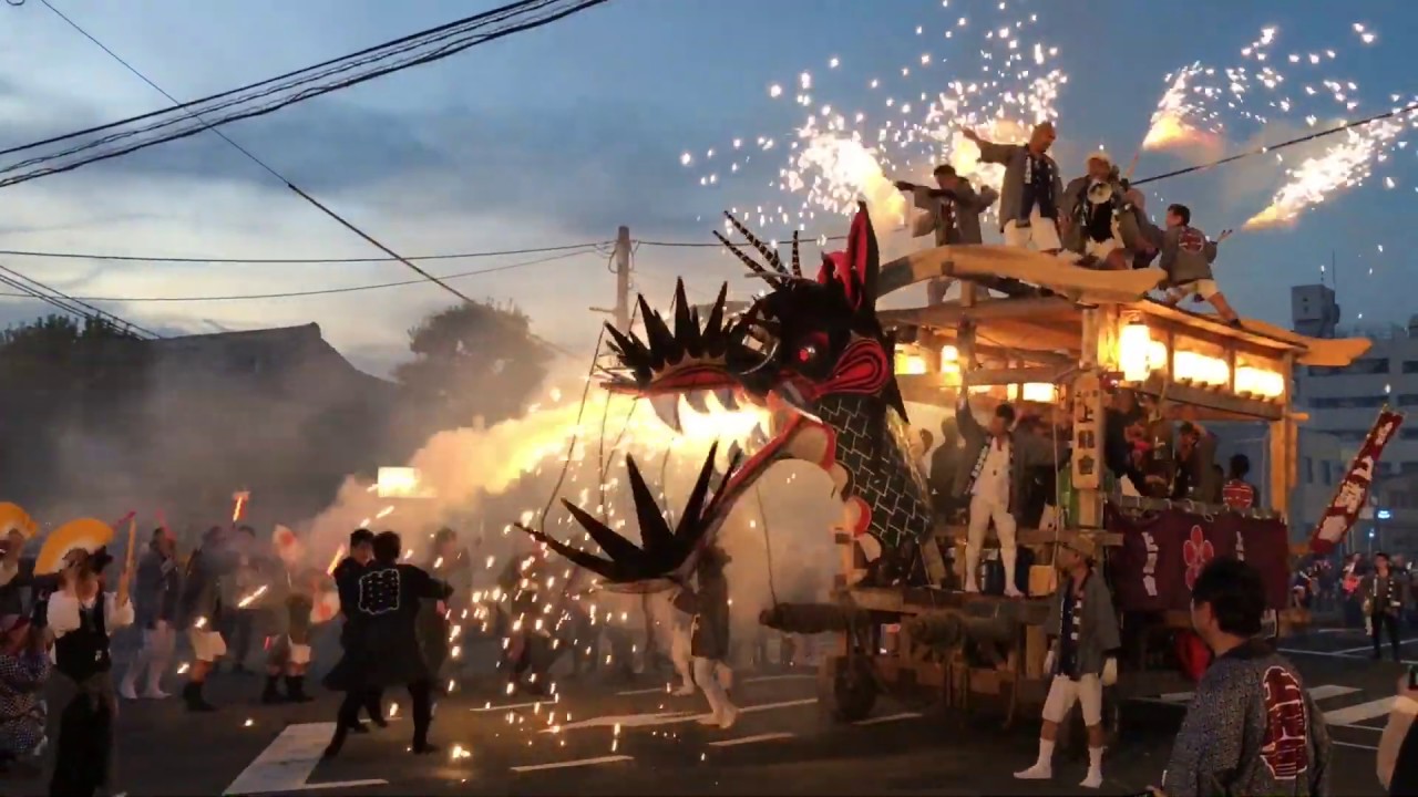 大牟田大蛇山集合　令和元年　2019　Dragon Festival