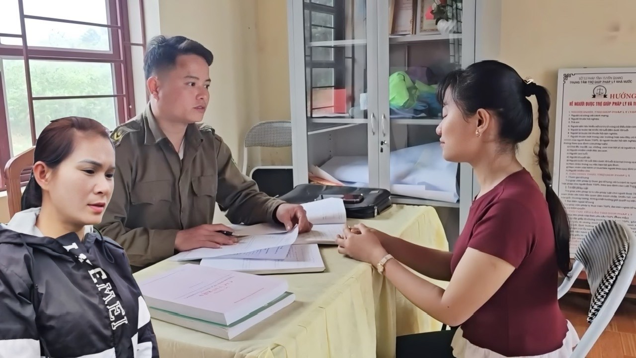 Luyen's ex-girlfriend was summoned to pledge not to bother Vong