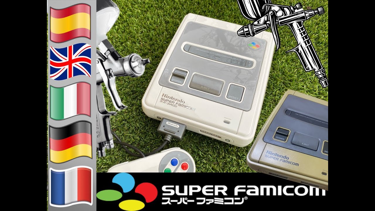 Como Pintar Super Famicom / Super Nintendo / Snes