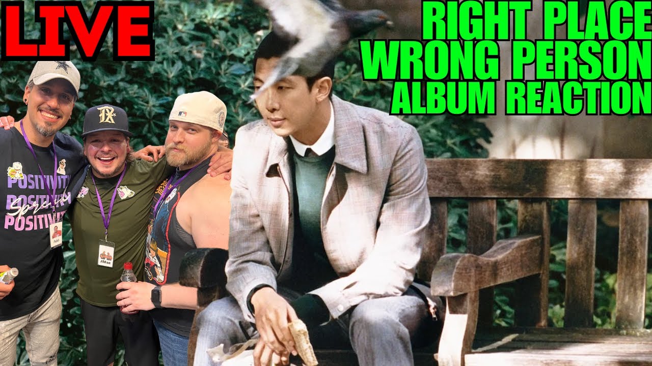 RM - Right Place Wrong Person LIVE Album REACTION