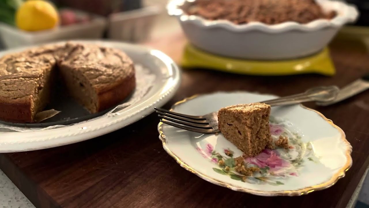 Chestnut Hazelnut Cake, The Old Way