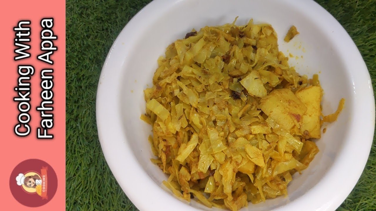 Patta Gobhi Aloo Ki Delicious Sabzi | Tasty Veg Recipe | Cooking With Farheen Appa