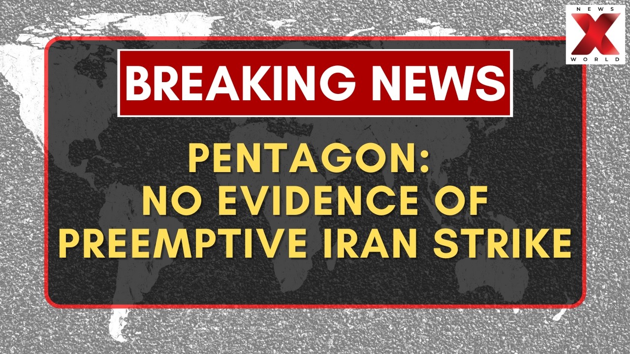 Pentagon Tells Congress No Evidence Iran Planned First Strike | NewsX World
