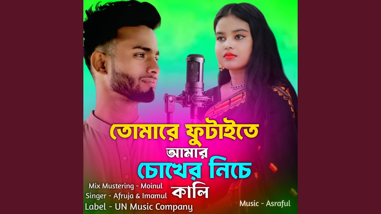 Tumare futaite amar choker niche kali
