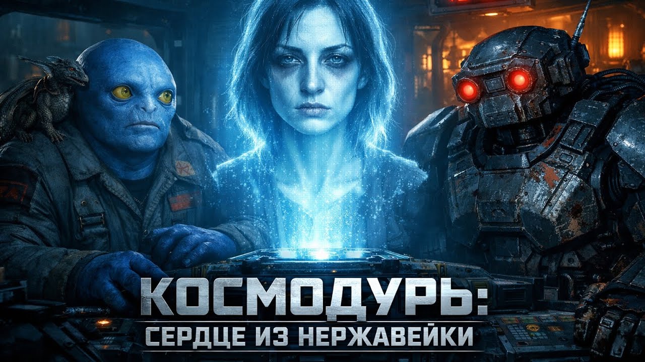 КОСМОДУРЬ | СЕРДЦЕ ИЗ НЕРЖАВЕЙКИ | Депрессивный корабль-ИИ хочет всех взорвать 😂🤖 