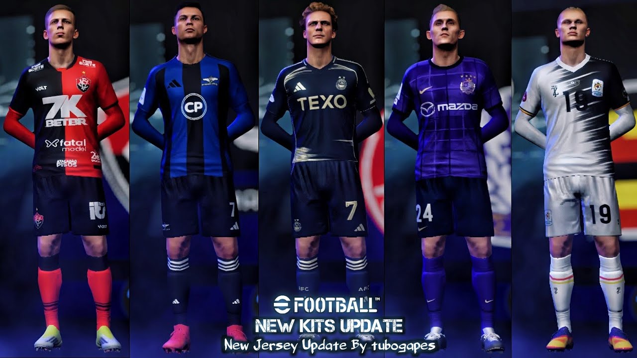 New Design Kits🔥 Best Jersey | eFootball 2026 Mobile