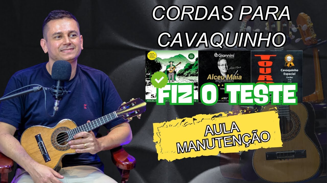 Cordas para Cavaquinho | ESCOLA DE CAVACO DANIEL MARTINS