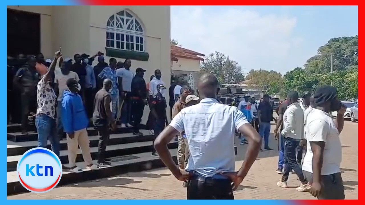 Two confirmed dead after violent clashes near ACK St.Stephen's in Kisumu