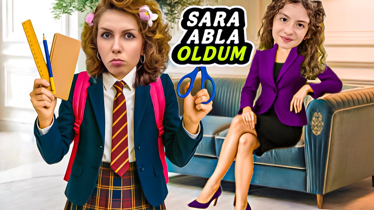 BEDEN DEĞİŞTİRDİK!! | ESMANUR SARA ABLA’YA SİHİRLİ İKSİR İÇİRDİ | Esmanur ve Sara