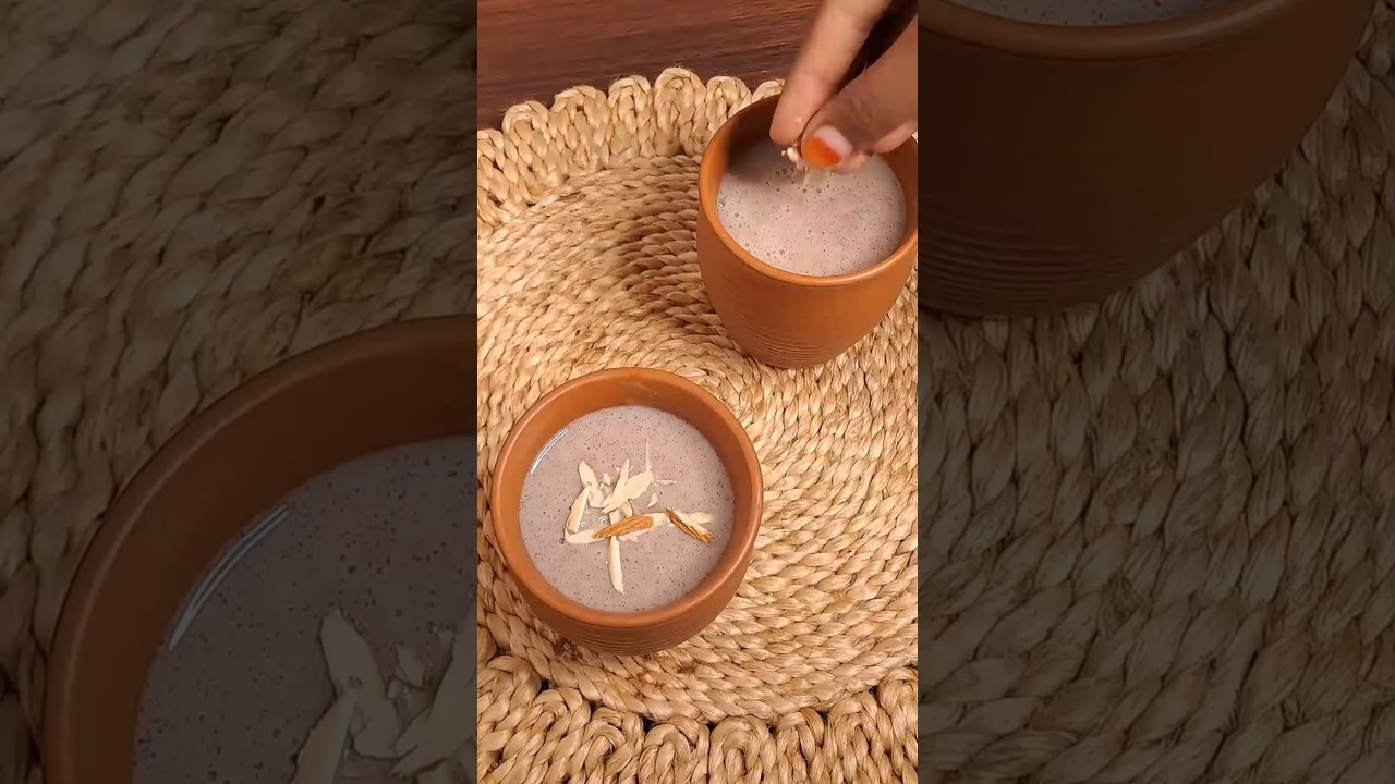 Secret to Instant Energy: Ragi Malt Recipe! 🔥 #SuperfoodGoals