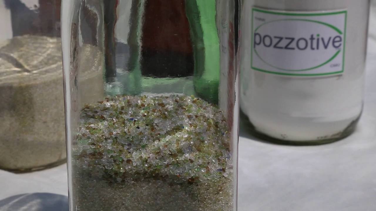 Stronger Concrete with Glass | Pozzotive