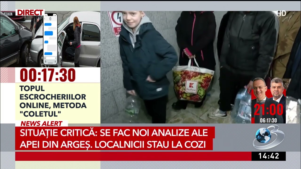 Situație critică: se fac noi analize ale apei din Argeș
