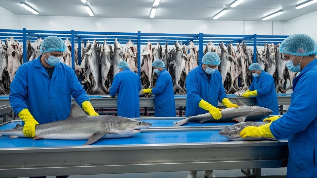Inside an Ultra-Luxury Shark Leather Shoe Factory Full Process Revealed