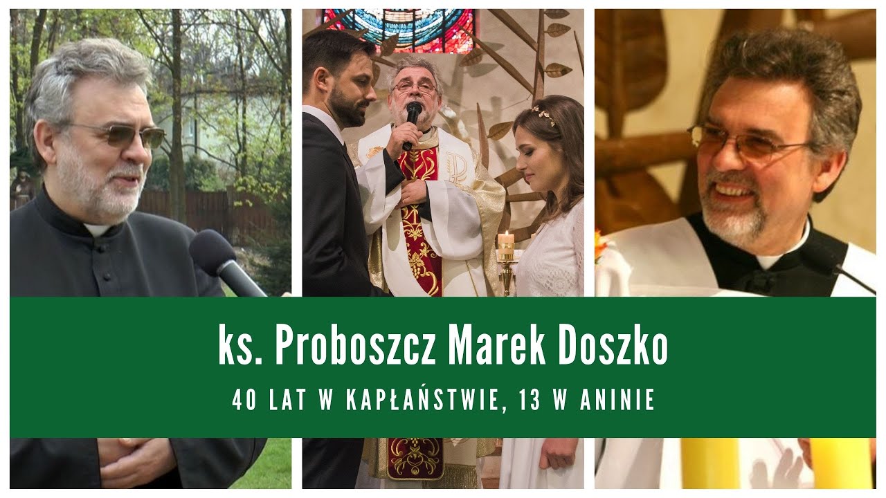 40 lat w kapłaństwie, w tym 13 w Aninie