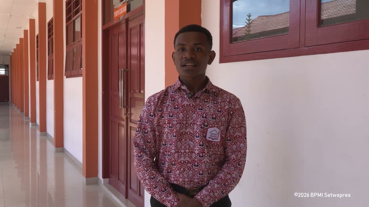 Wakil Presiden Tinjau Sekolah Rakyat 41 di Kabupaten Biak Numfor