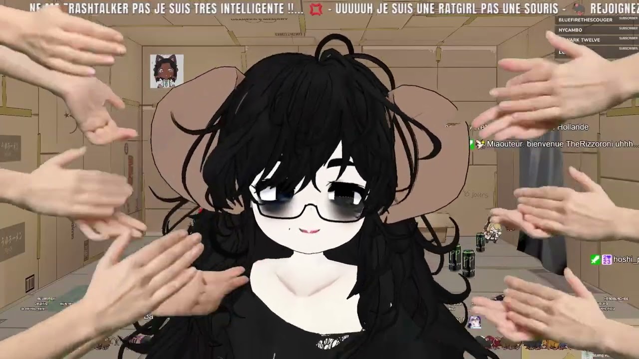 VOD - french ratgirl try to speak le english