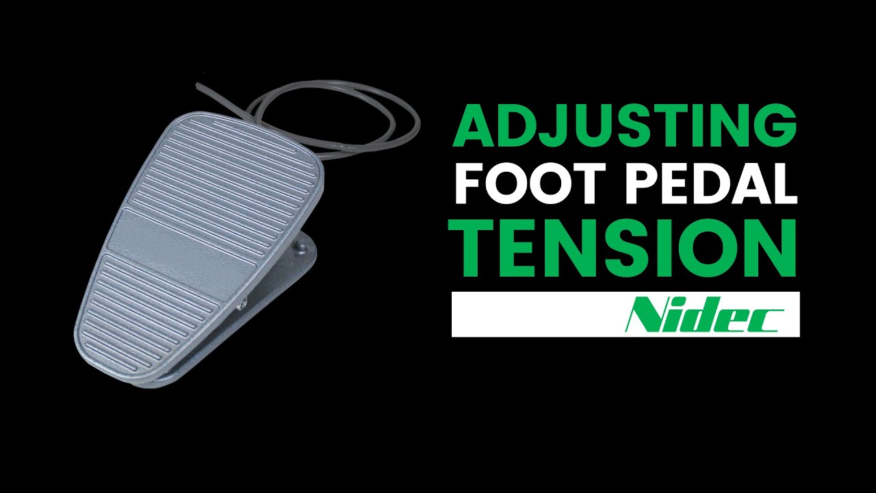 Adjusting Foot Pedal Tension