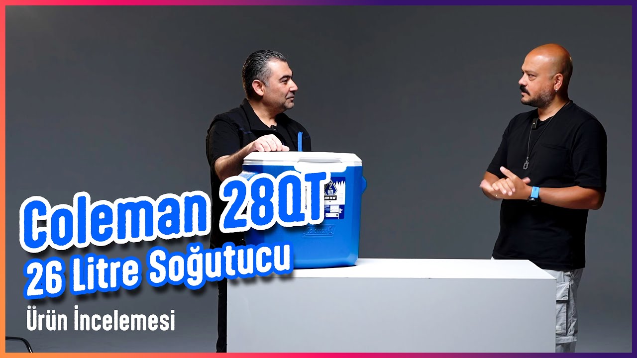 Coleman 28 QT Tekerlekli Soğutucu Buzluk 26 Lt