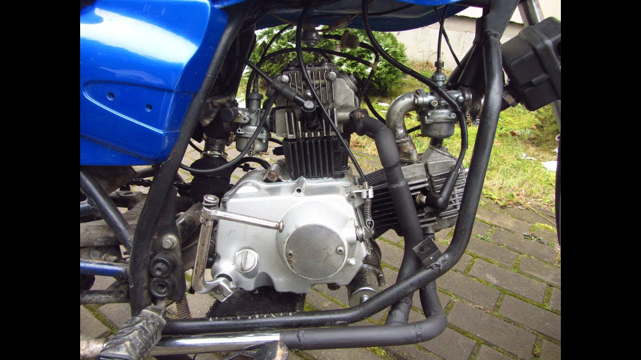 Альфа 2 цилиндра, самодельный двигатель, V-twin handmade engine 150cc