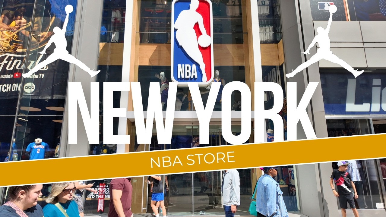 Inside NBA STORE New York City