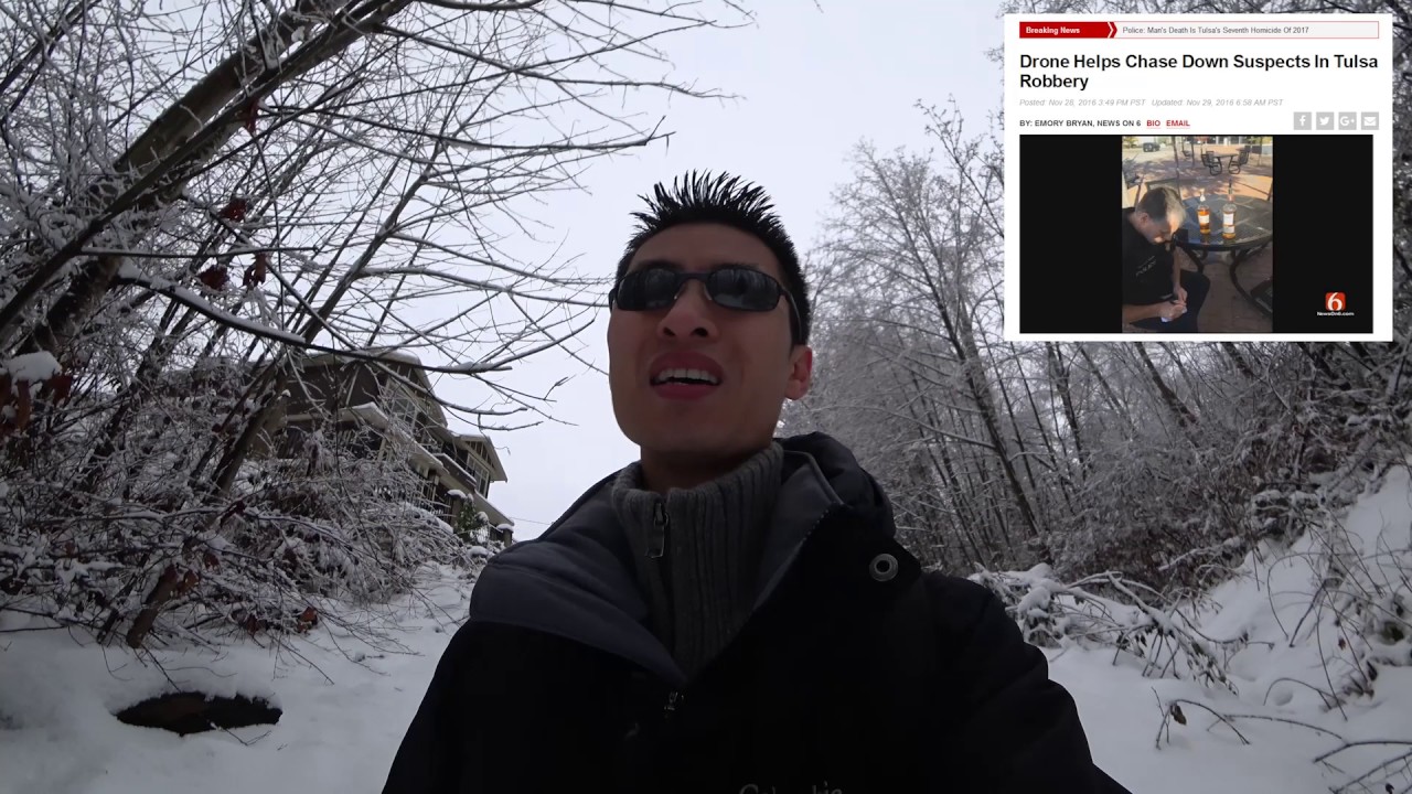 Flying A Drone In The Snow – Mavic Pro – And Some Drone Stories
