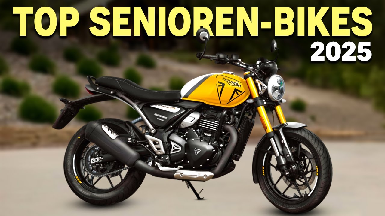 Top 7 der besten Leichtgewichts Motorräder für Senioren in 2025