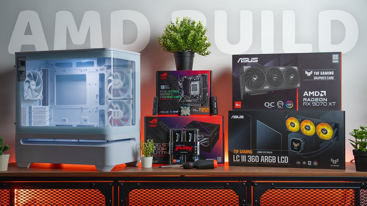 Viszlát, Intel / NVIDIA! - ASUS x AMD PC Build