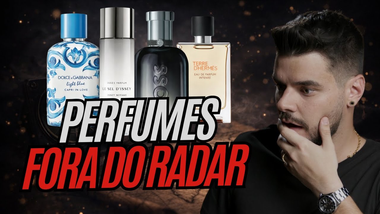 Esses perfumes FORA DO RADAR funcionam PERFEITAMENTE para AMBIENTE DE TRABALHO!