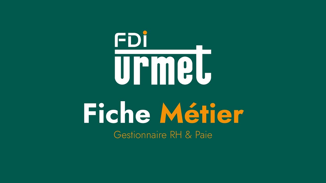 Fiche Métier | Gestionnaire RH & Paie