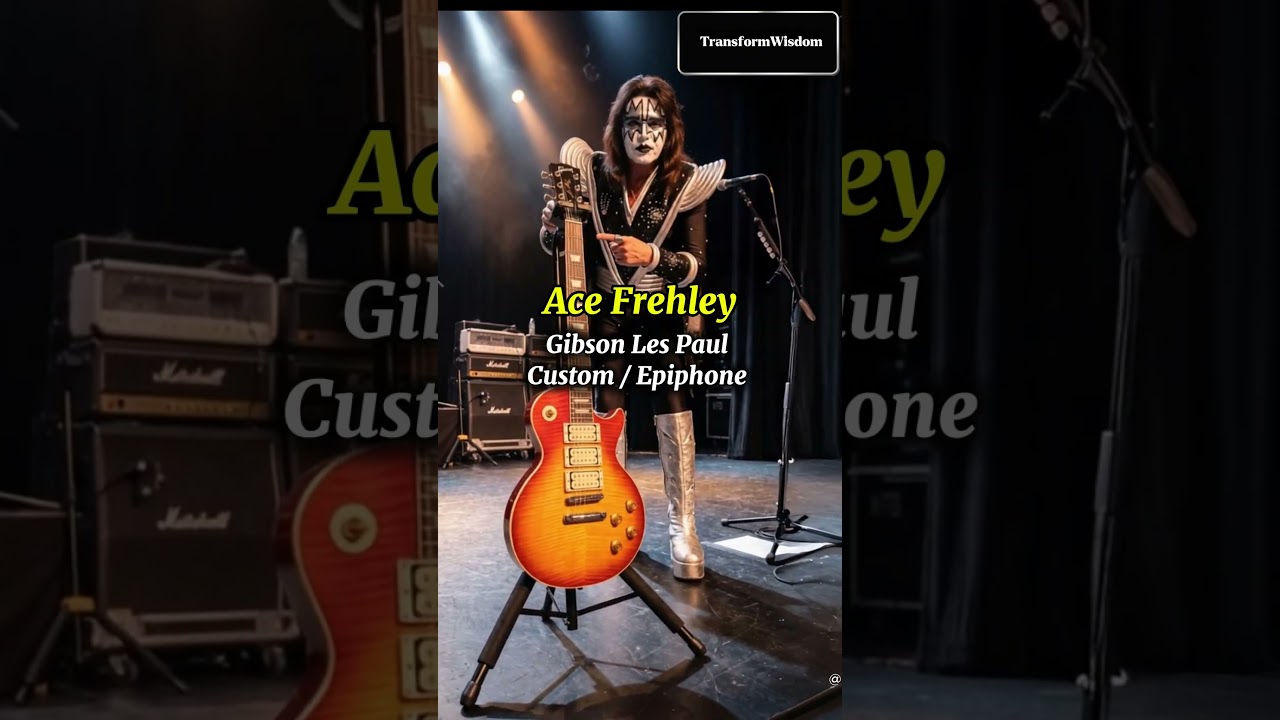Legendary Guitarists and Their Signature Guitars PART-4