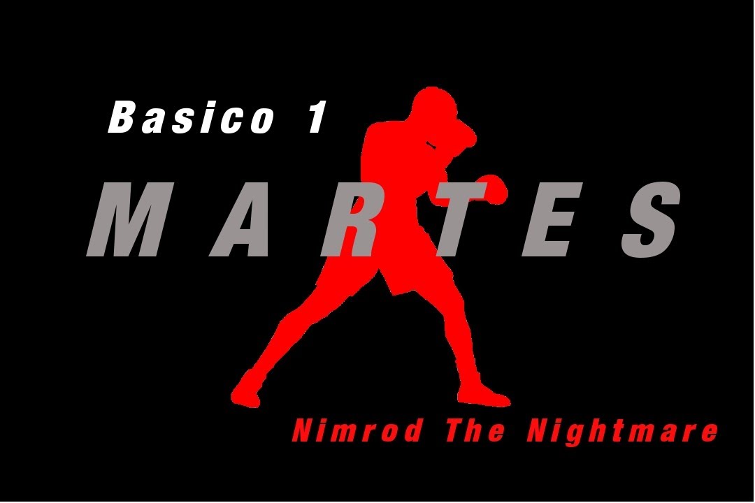 Rutina de artes marciales dia MARTES basico 1 /  / Entrenamiento Nimrod The Nightmare