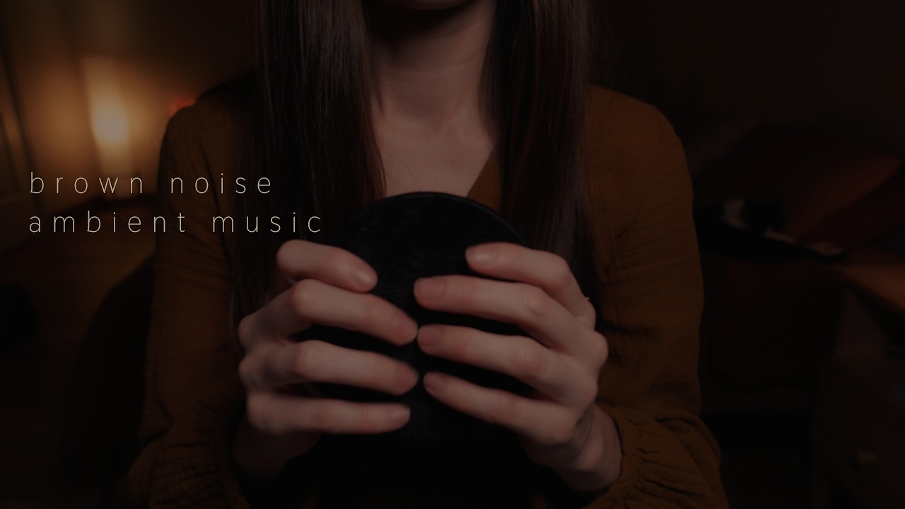 Brown Noise & Ambient Music for Sleep | Dreamy ASMR Soundscape | No Talking