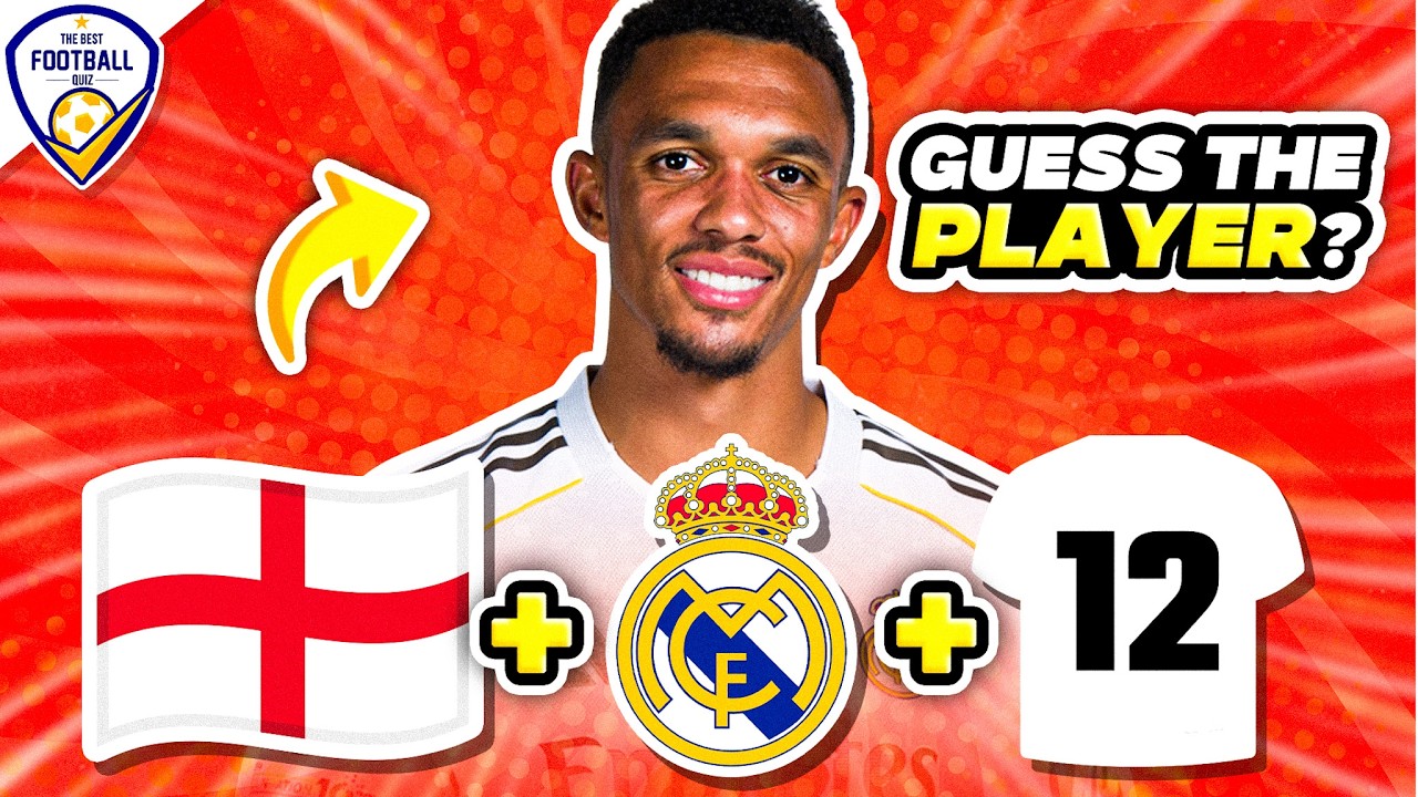 GUESS THE PLAYER BY NATIONALITY + CLUB + JERSEY NUMBER  | FOOTBALL QUIZ 2025