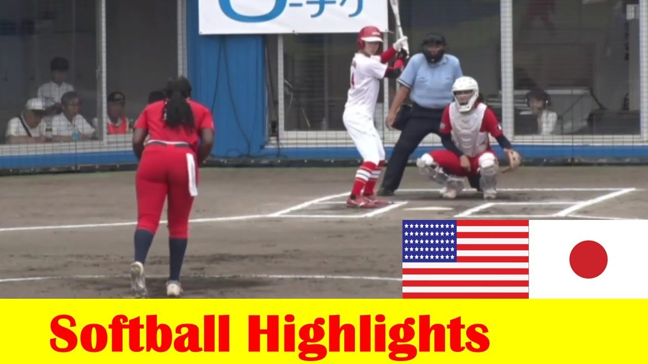 Team USA vs Team Japan Softball Game 2 Highlights, July 6 2024