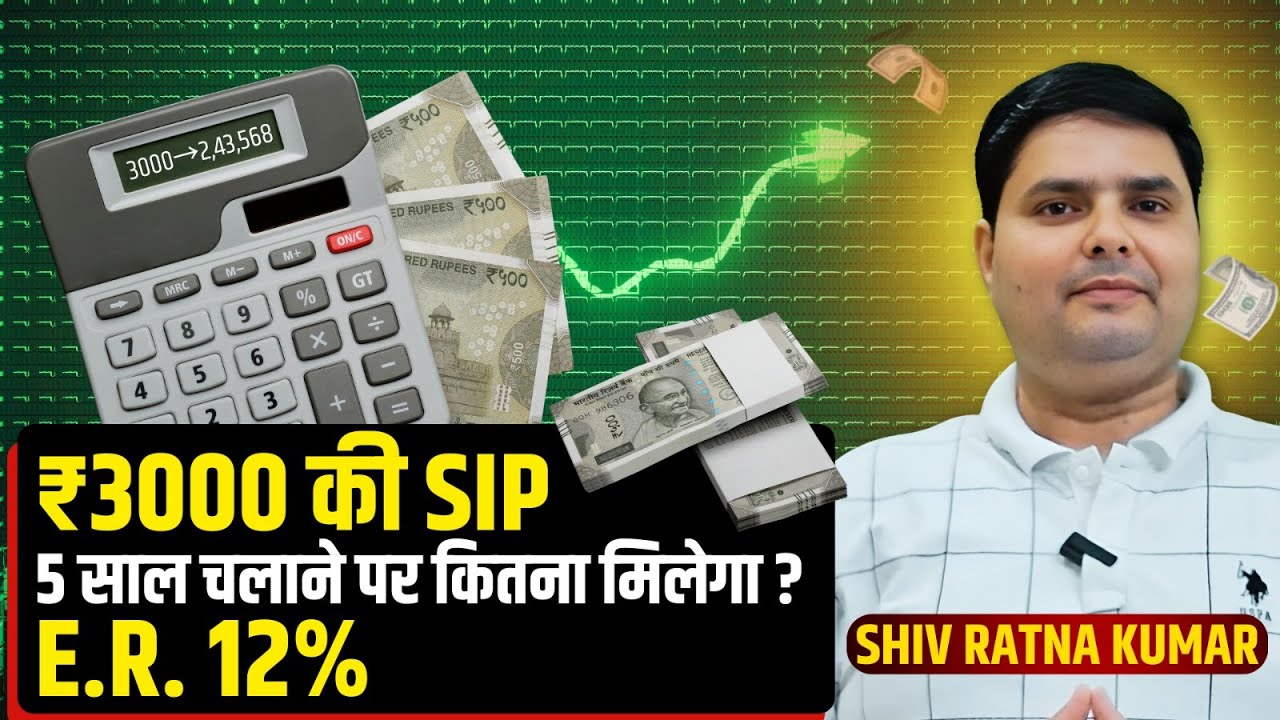 ₹3000 SIP Complete Breakdown: 5 Years Return, Compounding Magic, Best Investment Strategy