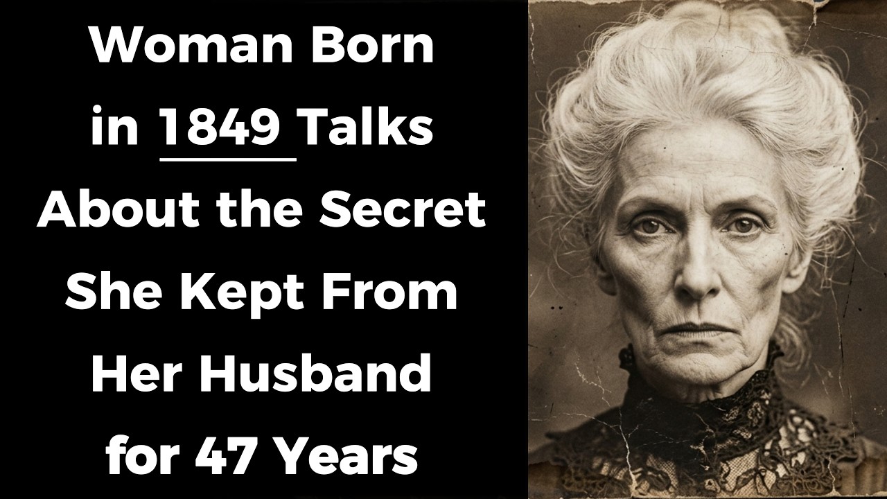 Woman Born in 1849 Talks About the Secret She Kept From Her Husband for 47 Years
