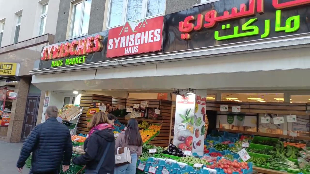 Düsseldorf- Kölner Straße(Ellerstraße) Marokkanische und Arabische Straße 15.12.2025 -مدينة دوسلدورف