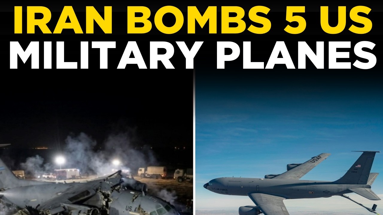 US-Iran War LIVE: Iran Strikes US Military Aircraft In Saudi Arabia | US News LIVE | Trump News