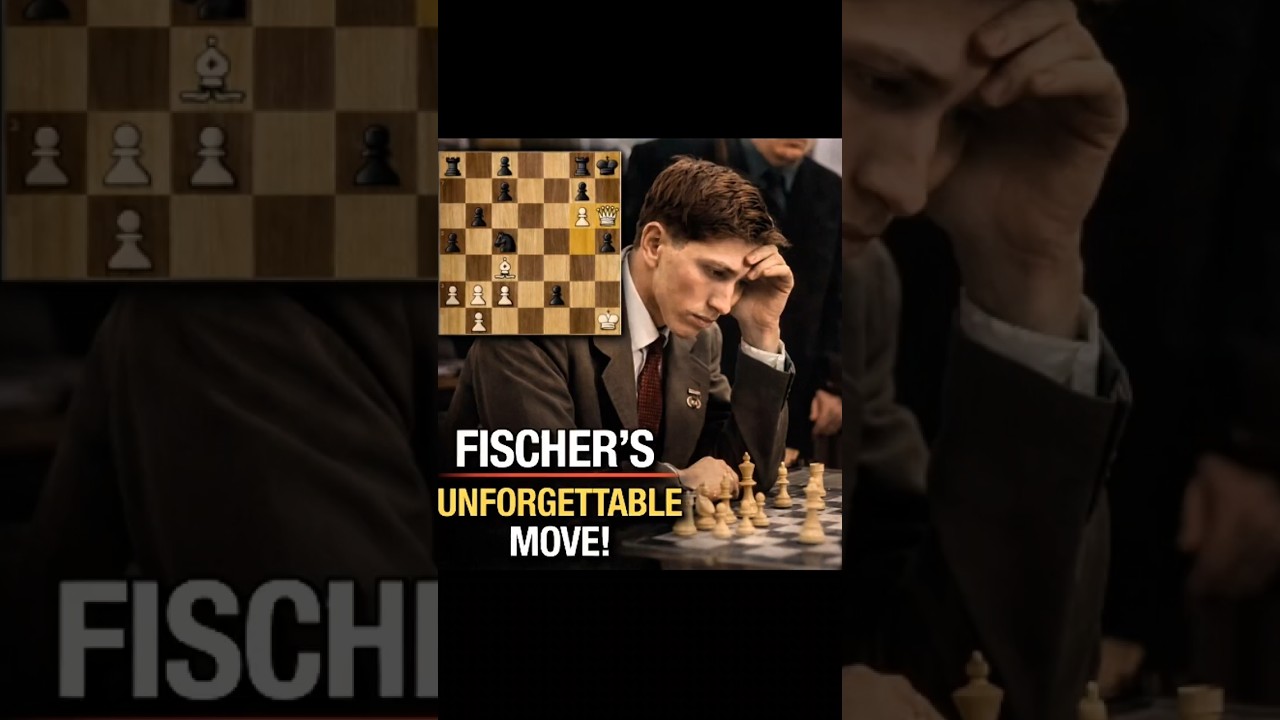 ​ ⁨@chess⁩  Bobby Fischer unforgettable move of chess 