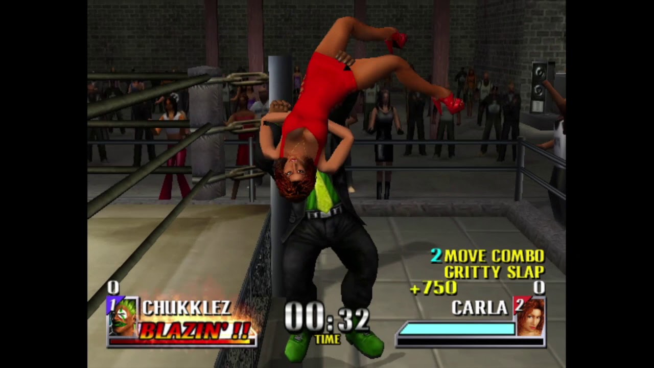 Def Jam Vendetta Ryona Carla (outside the ring)